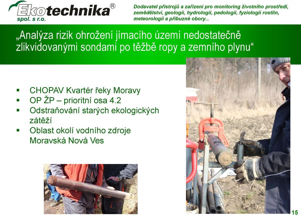 Kvartér řeky Moravy OP ŽP prioritní osa 4.