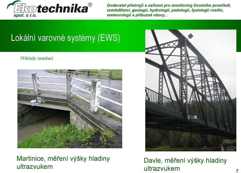 měření výšky hladiny ultrazvukem