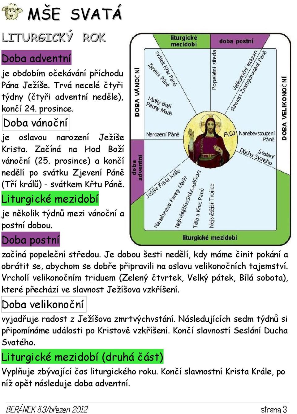 Doba postní začíná popeleční středou. Je dobou šesti nedělí, kdy máme činit pokání a obrátit se, abychom se dobře připravili na oslavu velikonočních tajemství.