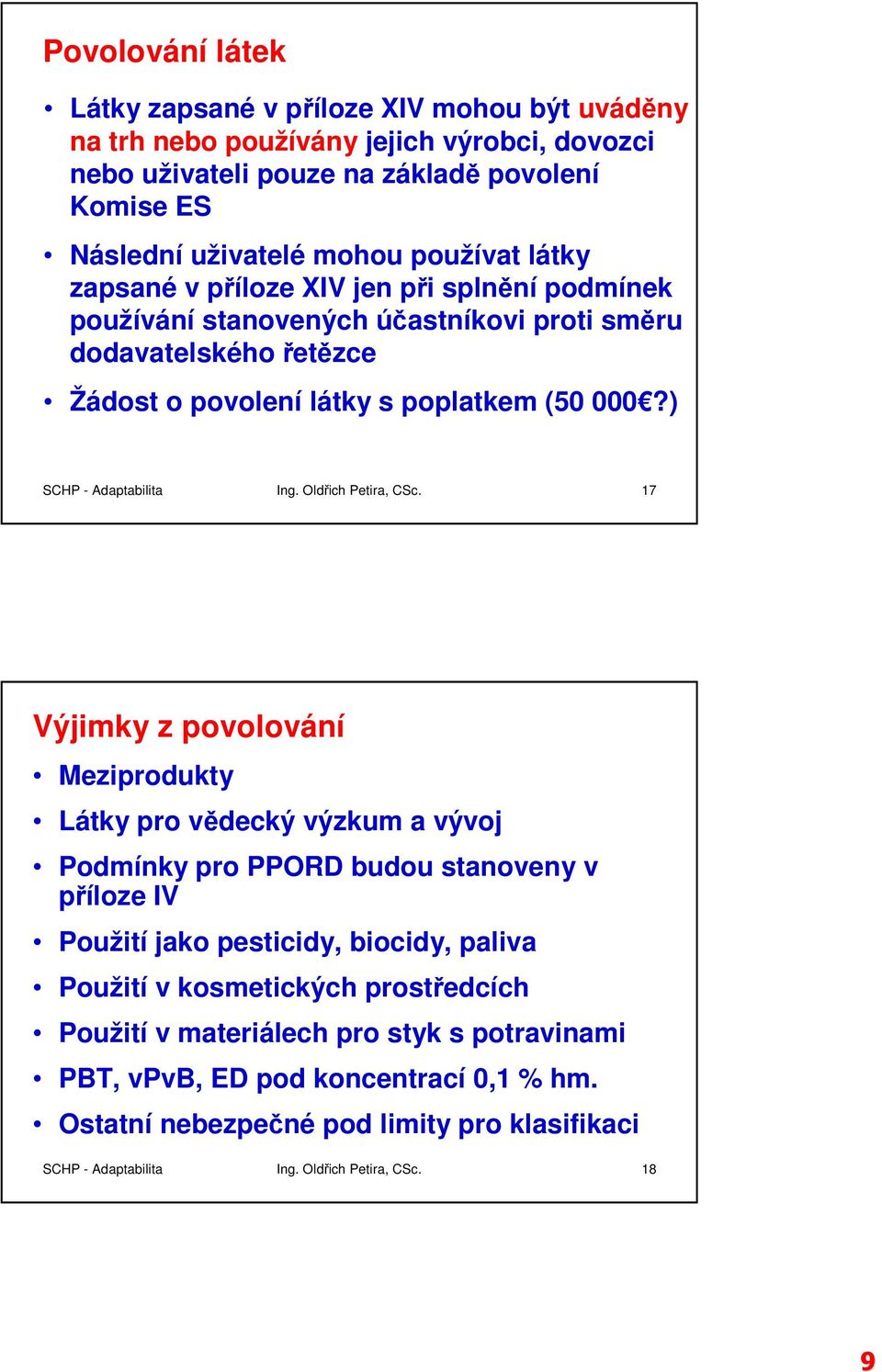 Oldřich Petira, CSc.