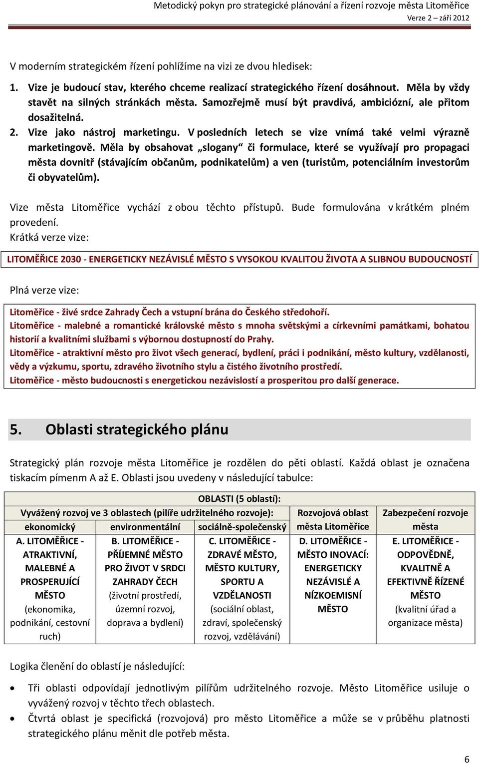 Vize jako nástroj marketingu. V posledních letech se vize vnímá také velmi výrazně marketingově.