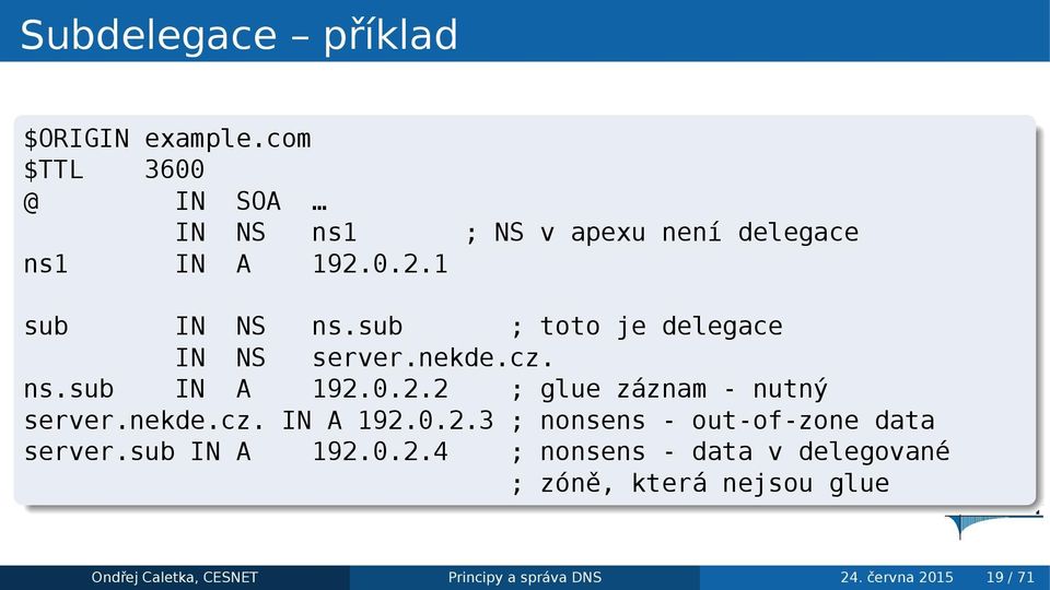 nutný servernekdecz IN A 192023 ; nonsens - out-of-zone data serversub IN A 192024 ; nonsens - data v