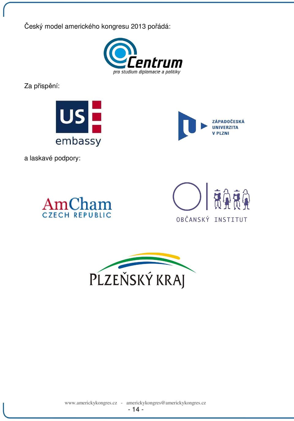 podpory: www.americkykongres.