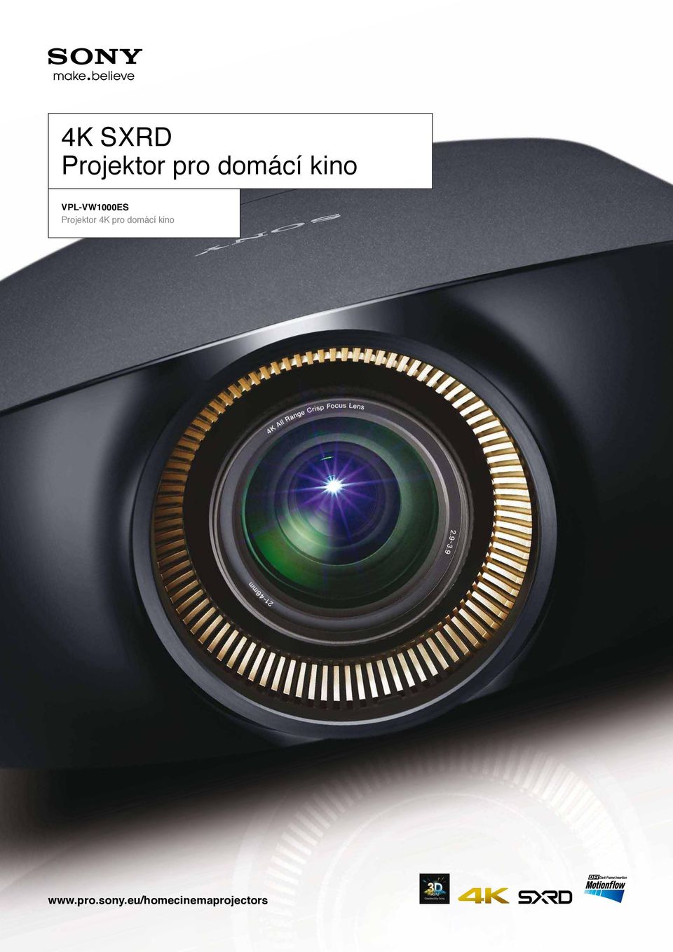 Projektor 4K pro domácí