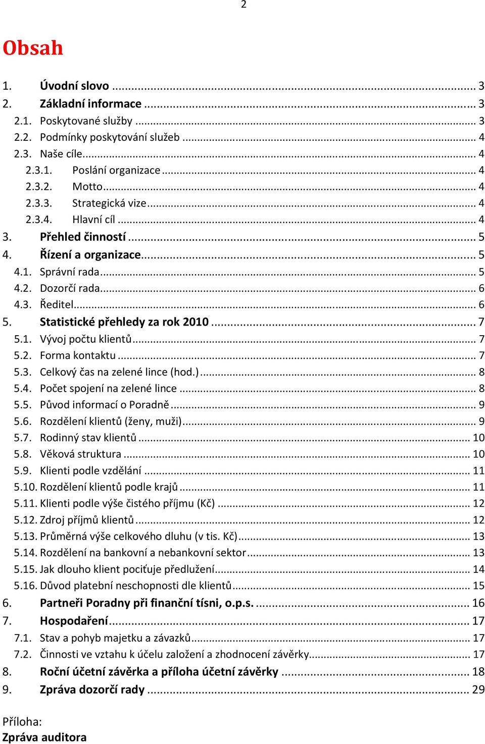 .. 7 5.2. Forma kontaktu... 7 5.3. Celkový čas na zelené lince (hod.)... 8 5.4. Počet spojení na zelené lince... 8 5.5. Původ informací o Poradně... 9 5.6. Rozdělení klientů (ženy, muži)... 9 5.7. Rodinný stav klientů.