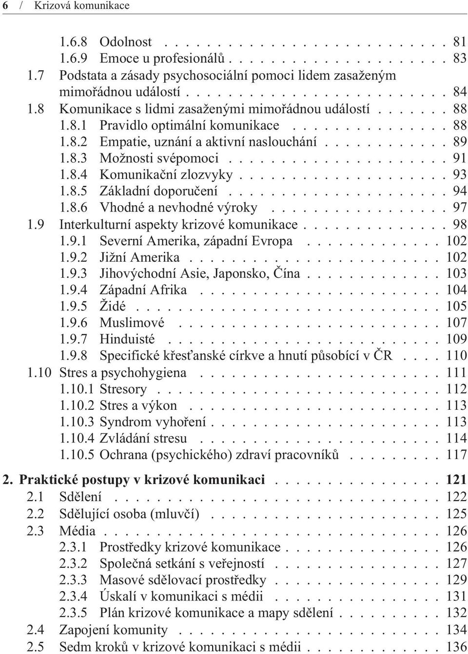 8.3 Možnosti svépomoci..................... 91 1.8.4 Komunikaèní zlozvyky.................... 93 1.8.5 Základní doporuèení..................... 94 1.8.6 Vhodné a nevhodné výroky................. 97 1.