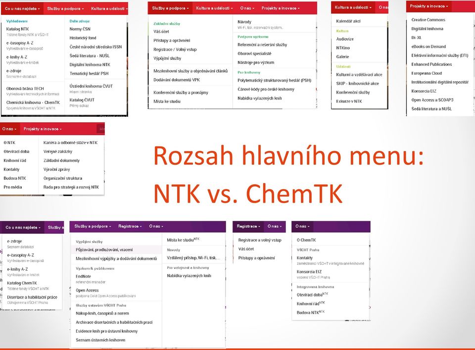 menu: NTK