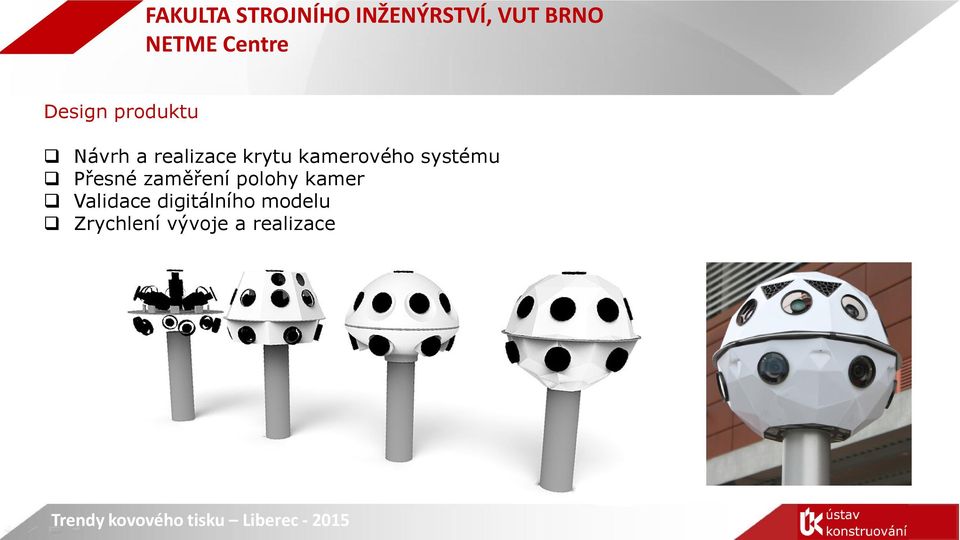 zaměření polohy kamer Validace