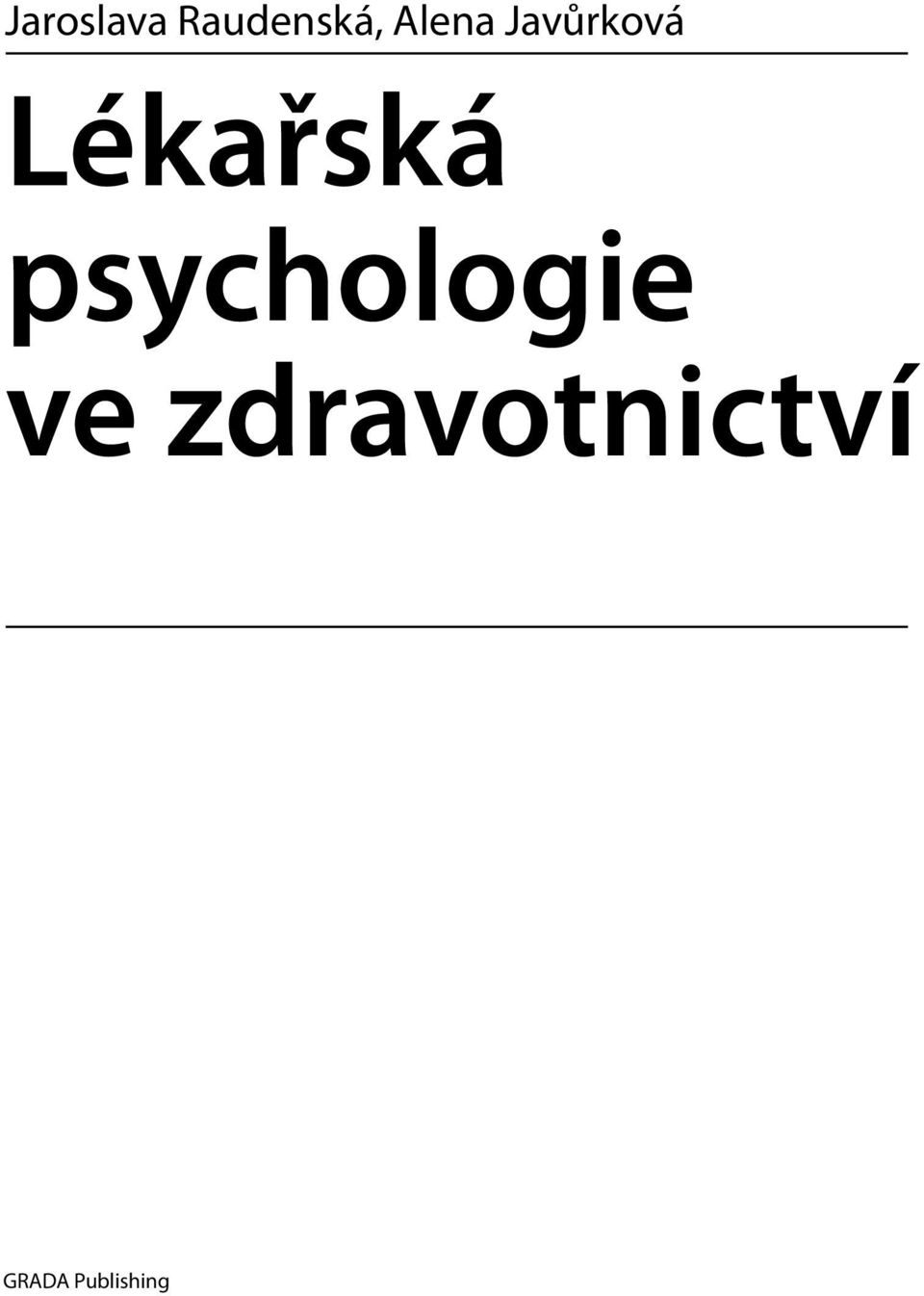 Lékařská psychologie