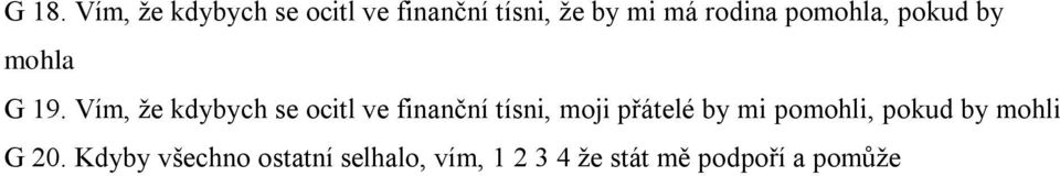 Vím, že kdybych se ocitl ve finanční tísni, moji přátelé by mi