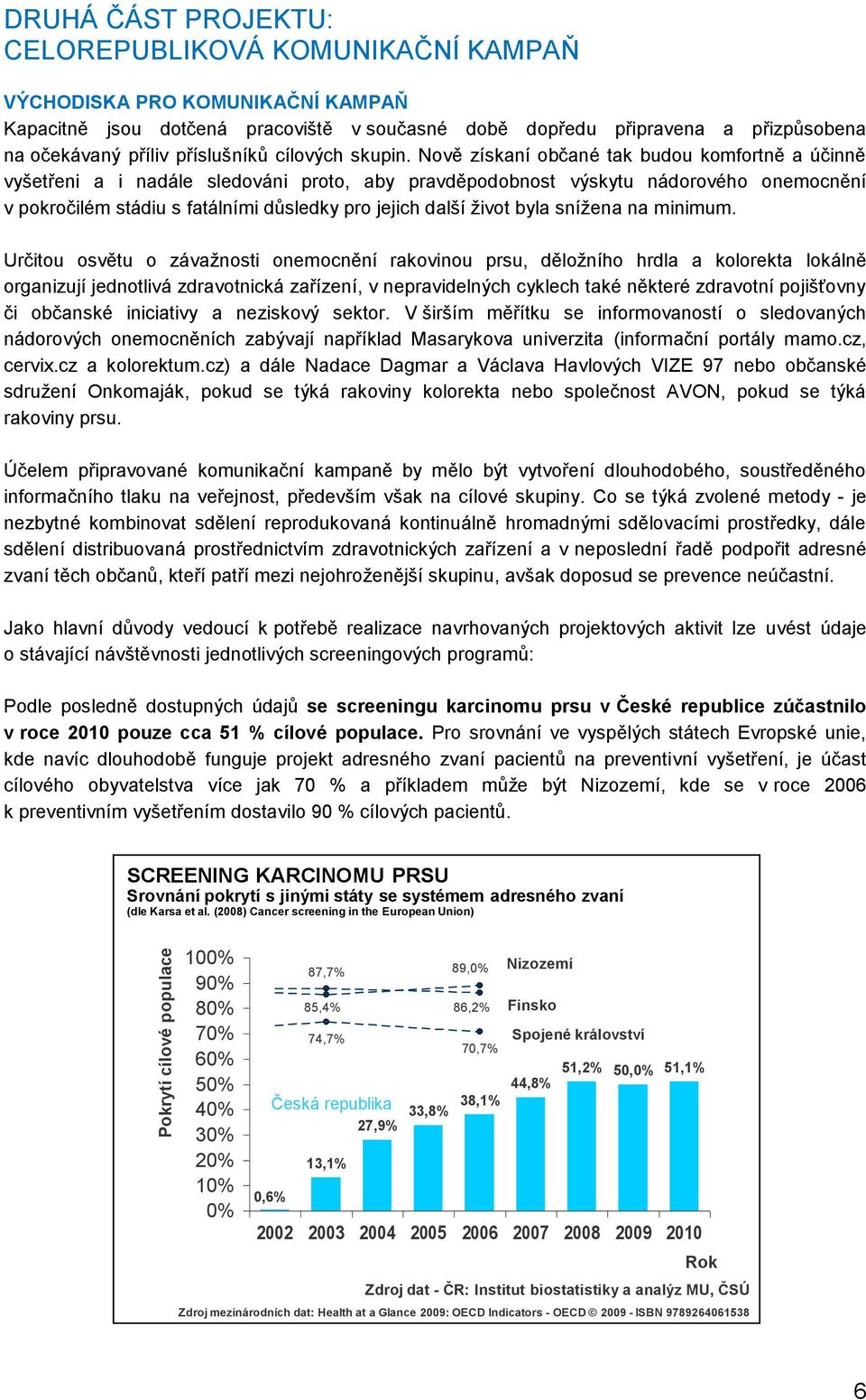 Nově získaní občané tak budou komfortně a účinně vyšetřeni a i nadále sledováni proto, aby pravděpodobnost výskytu nádorového onemocnění v pokročilém stádiu s fatálními důsledky pro jejich další