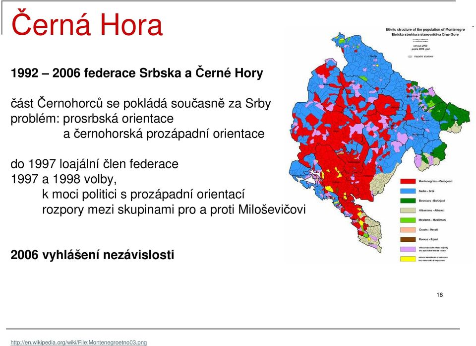 1997 a 1998 volby, k moci politici s prozápadní orientací rozpory mezi skupinami pro a proti