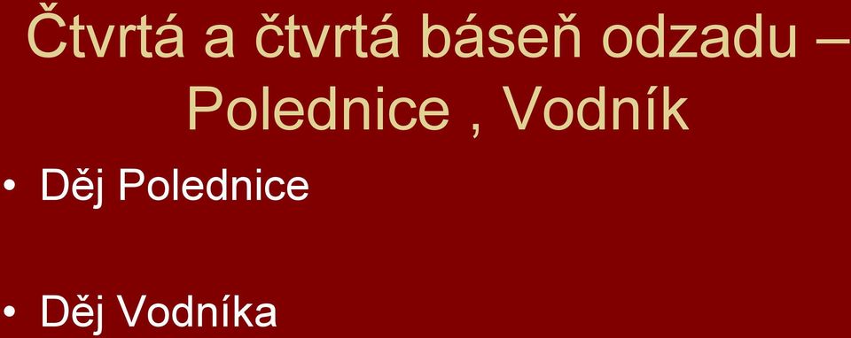 Polednice