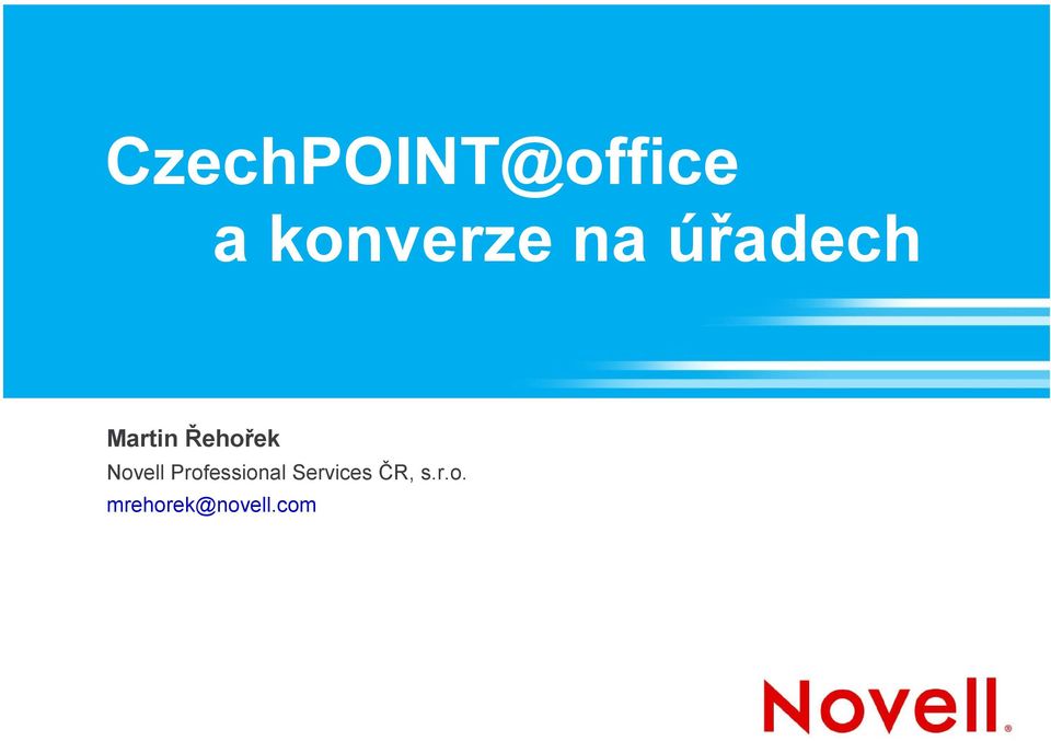 Novell Professional Services