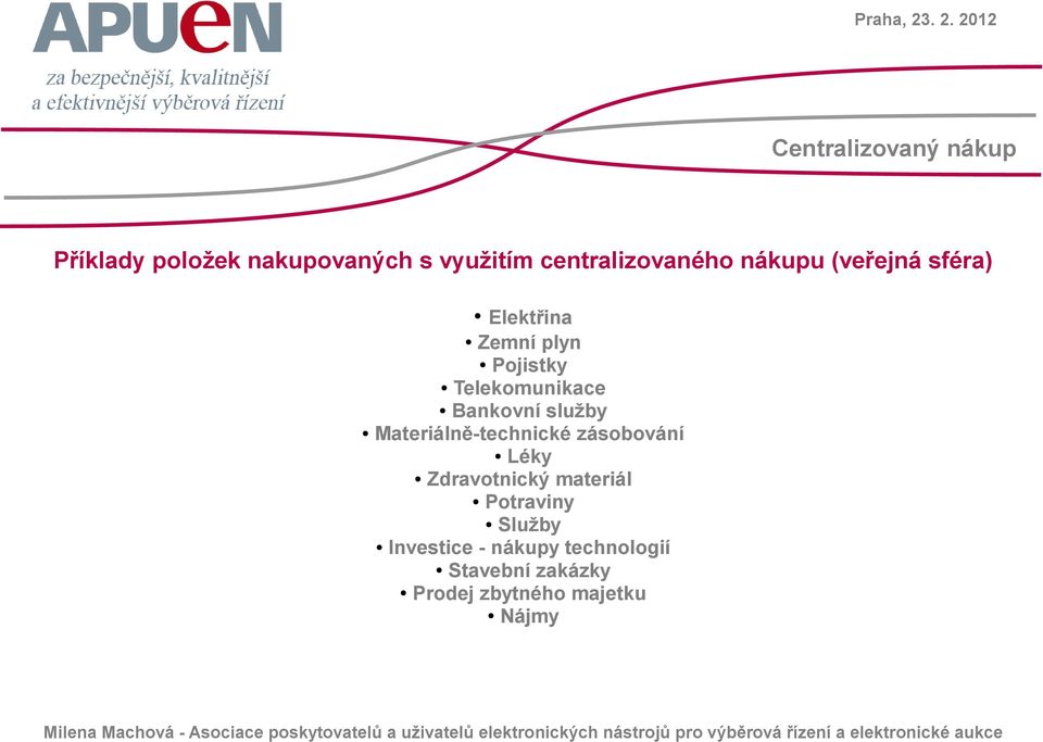 služby Materiálně-technické zásobování Léky Zdravotnický materiál Potraviny