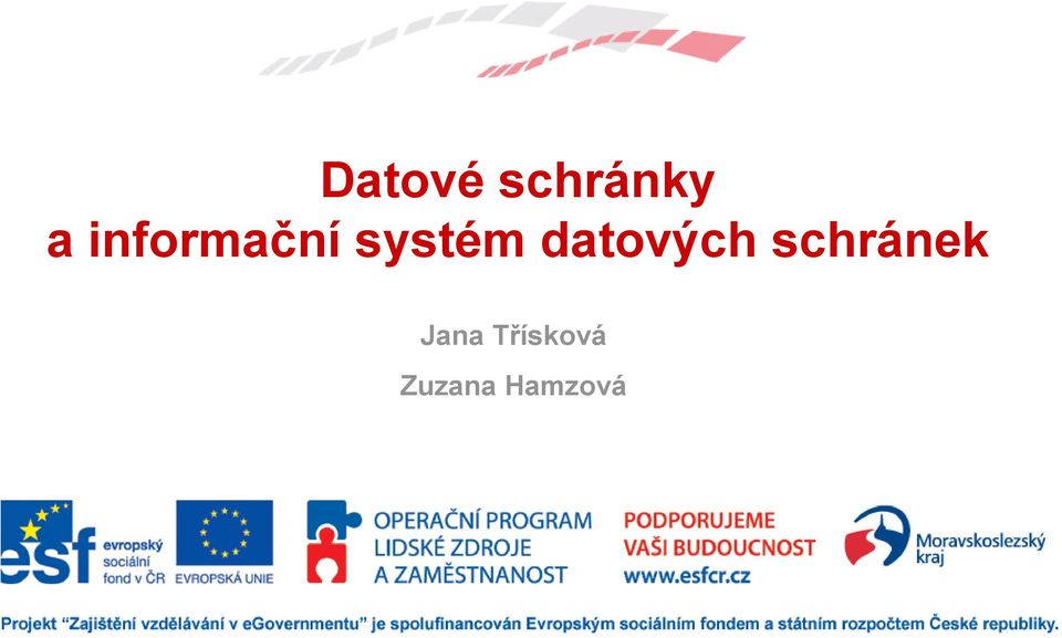 datových schránek