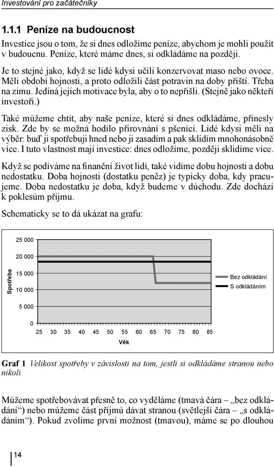 Jediná jejich motivace byla, aby o to nepřišli. (Stejně jako někteří investoři.) Také můžeme chtít, aby naše peníze, které si dnes odkládáme, přinesly zisk.