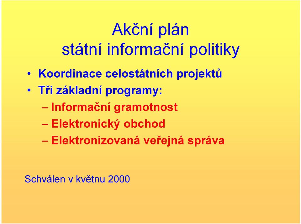 programy: Informační gramotnost Elektronický