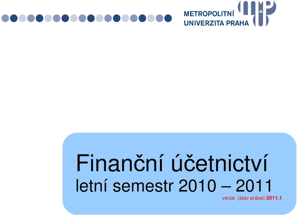 semestr 2010 2011