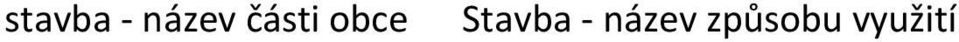 obce Stavba -