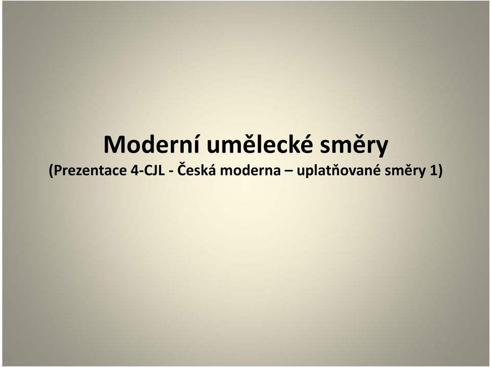 4-CJL - Česká