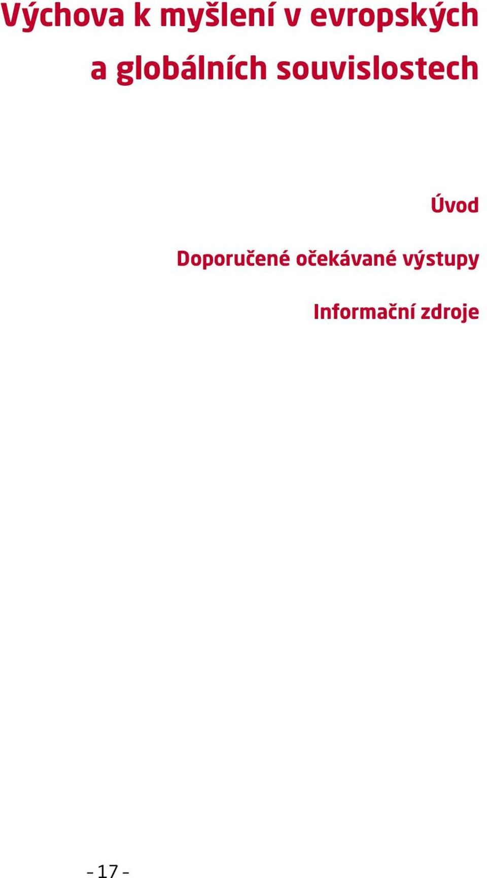souvislostech Úvod