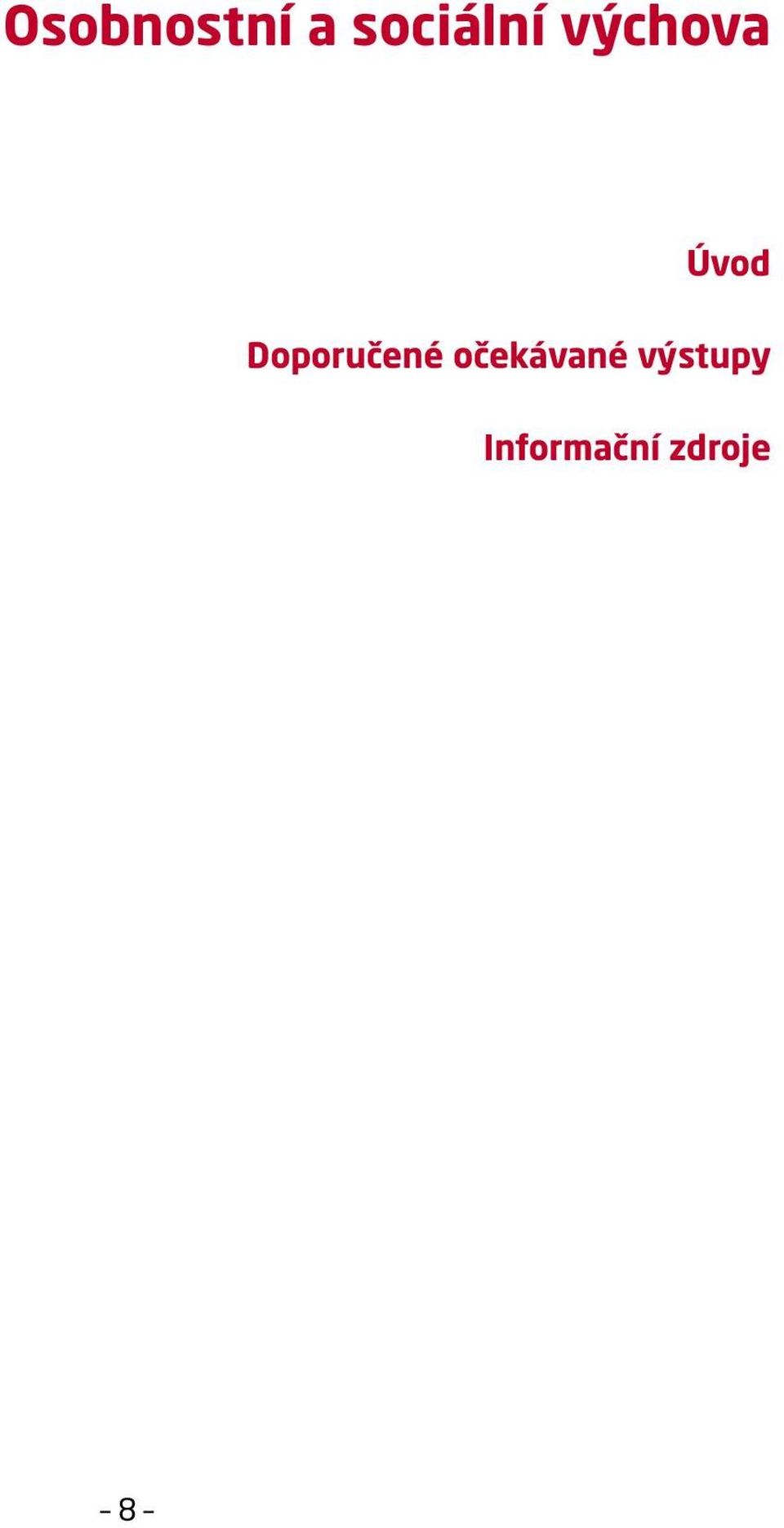 Úvod Doporučené