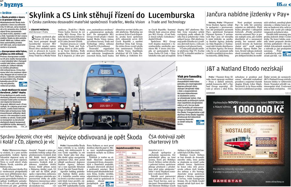 Celkem zatím letos automobilka prodala 147 500 vozů, což je meziroční nárůst o 12 procent.
