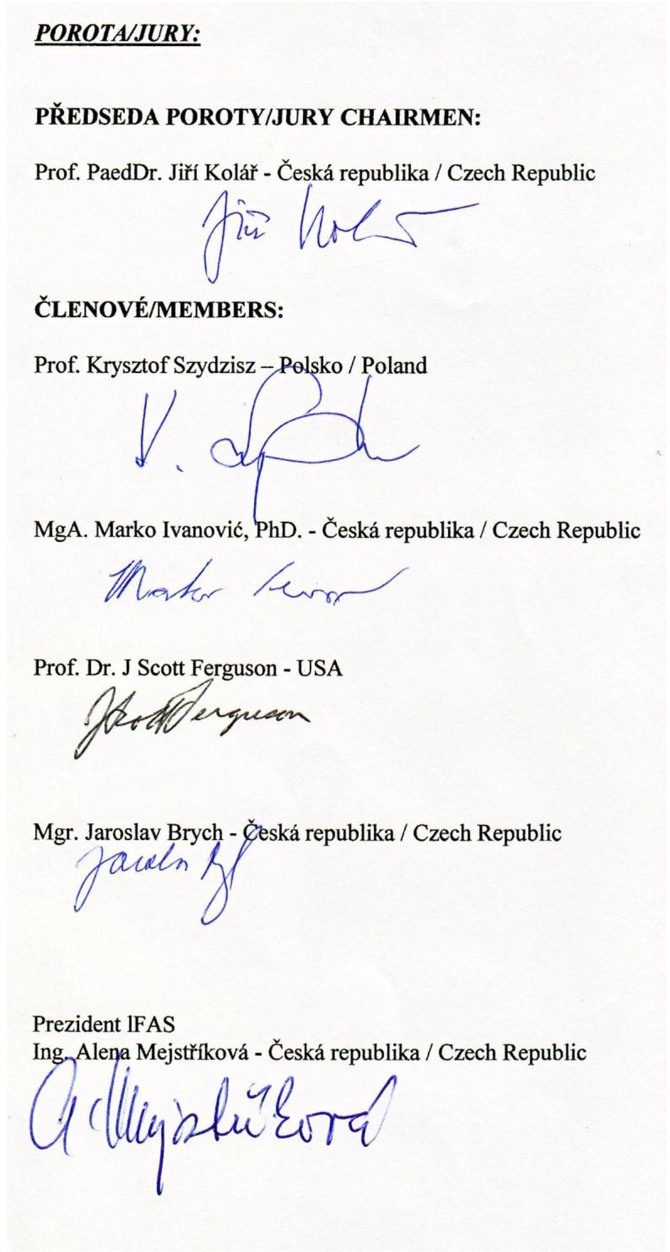 Krysztof Szydzisz Polsko / Poland MgA. Marko Ivanović, PhD.