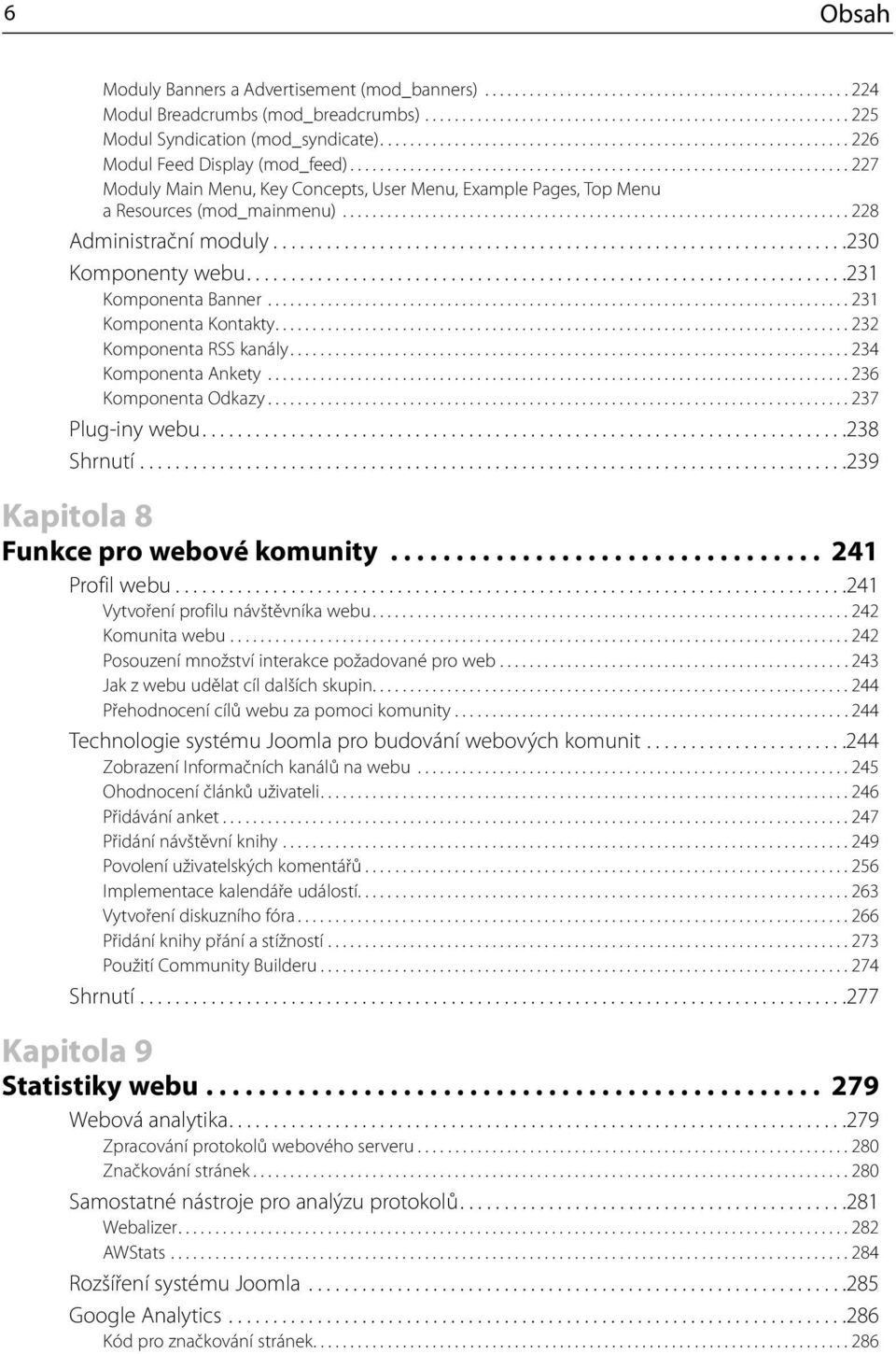 ................................................................... 228 Administrační moduly.................................................................230 Komponenty webu....................................................................231 Komponenta Banner.