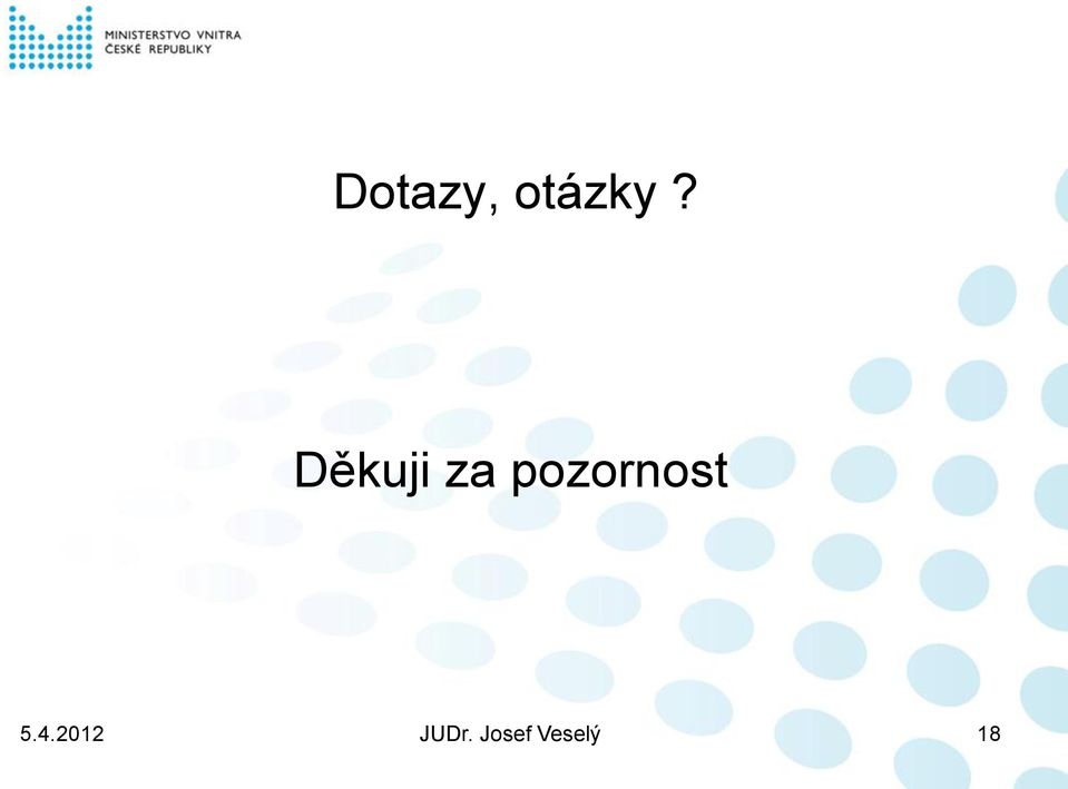 Děkuji za