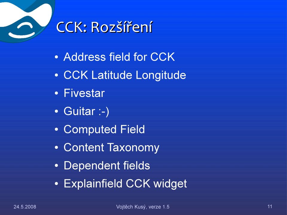 Field Content Taxonomy Dependent fields