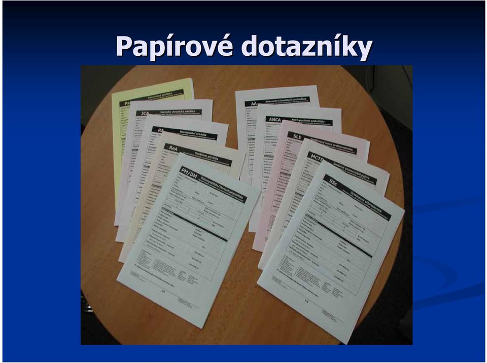 dotazníky