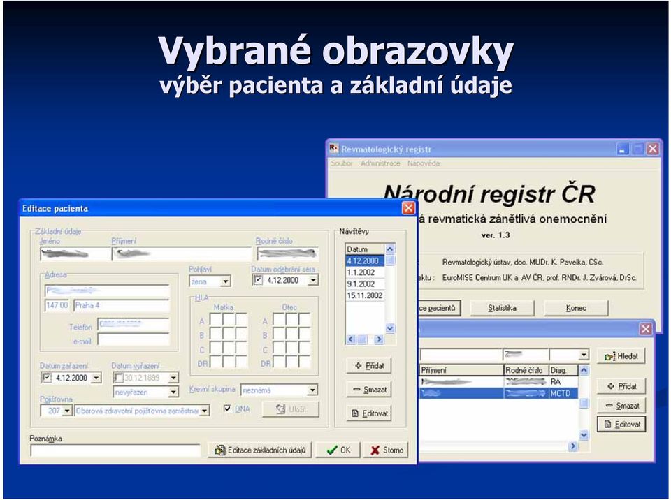 výběr r