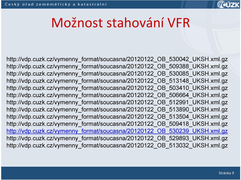 xml.gz http://vdp.cuzk.cz/vymenny_format/soucasna/20120122_ob_512991_uksh.xml.gz http://vdp.cuzk.cz/vymenny_format/soucasna/20120122_ob_513890_uksh.xml.gz http://vdp.cuzk.cz/vymenny_format/soucasna/20120122_ob_513504_uksh.