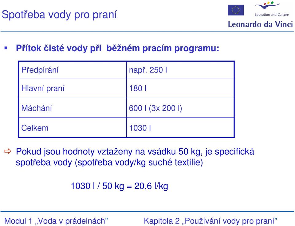 250 l 180 l 600 l (3x 200 l) 1030 l Pokud jsou hodnoty vztaženy na