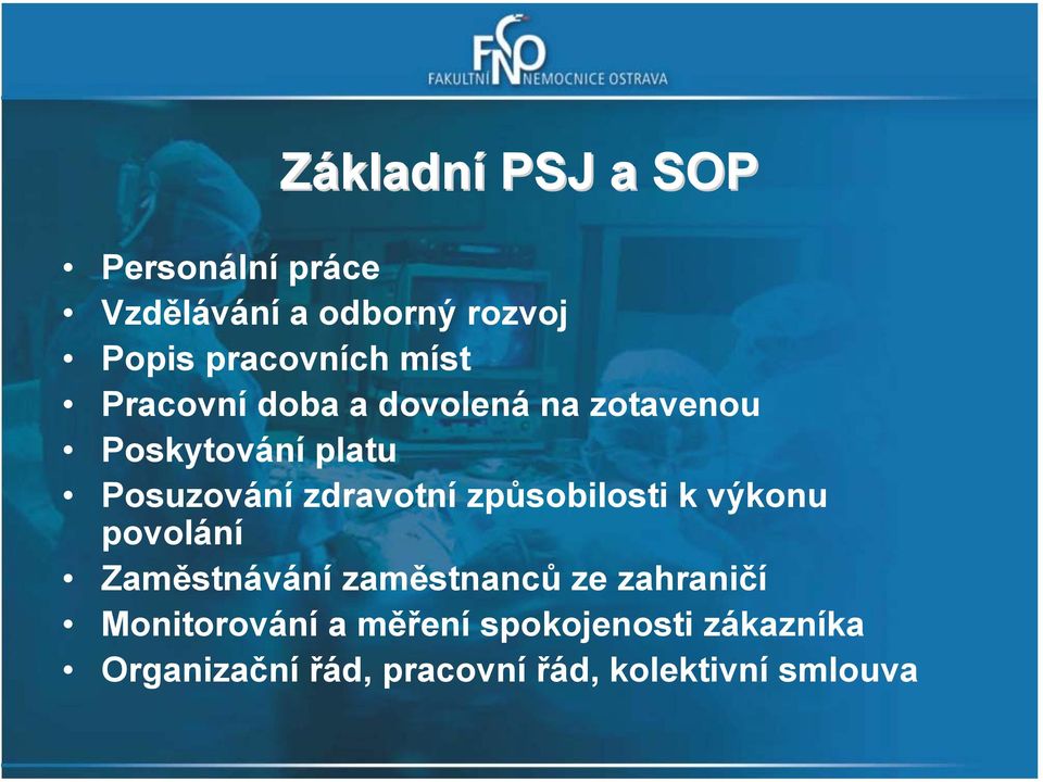 způsobilosti k výkonu povolání Zaměstnávání zaměstnanců ze zahraničí Monitorování