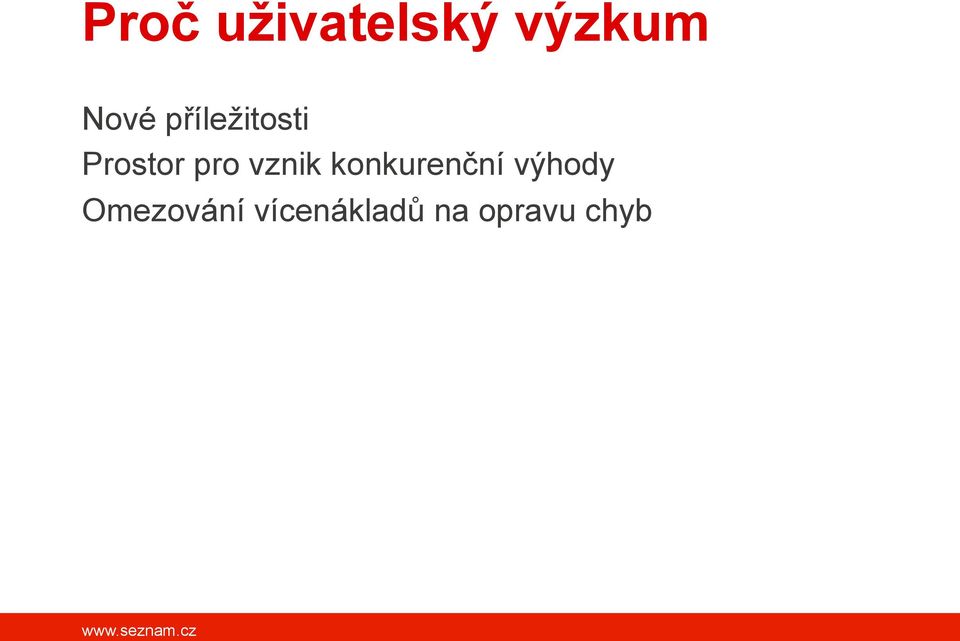 vznik konkurenční výhody