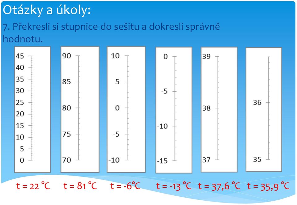 dokresli správně hodnotu.