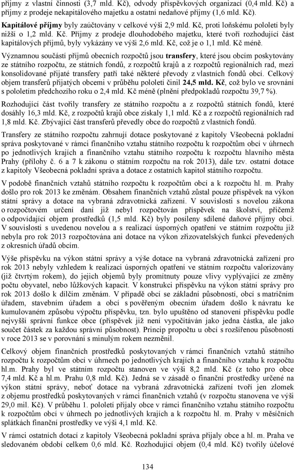 Kč méně.
