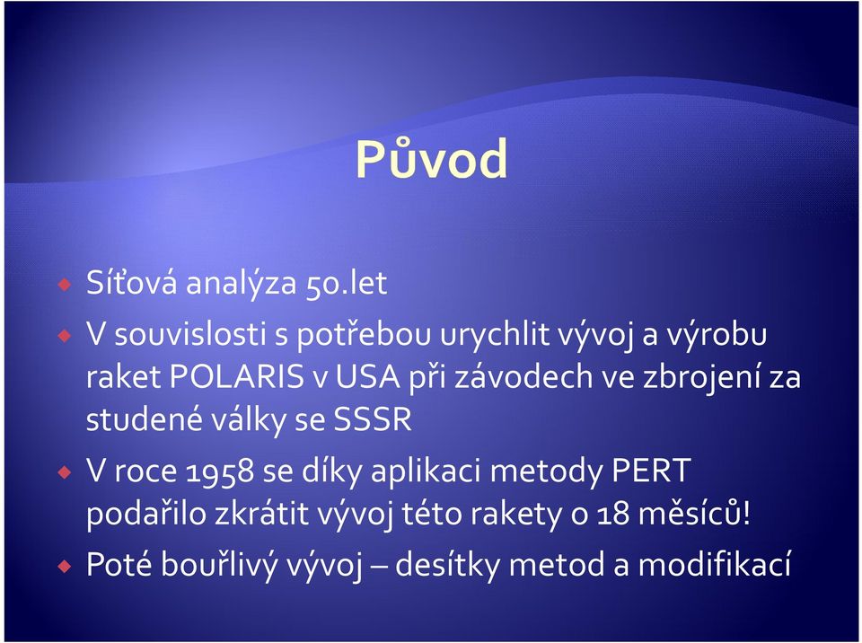 USA při závodech ve zbrojení za studené války se SSSR V roce 1958 se