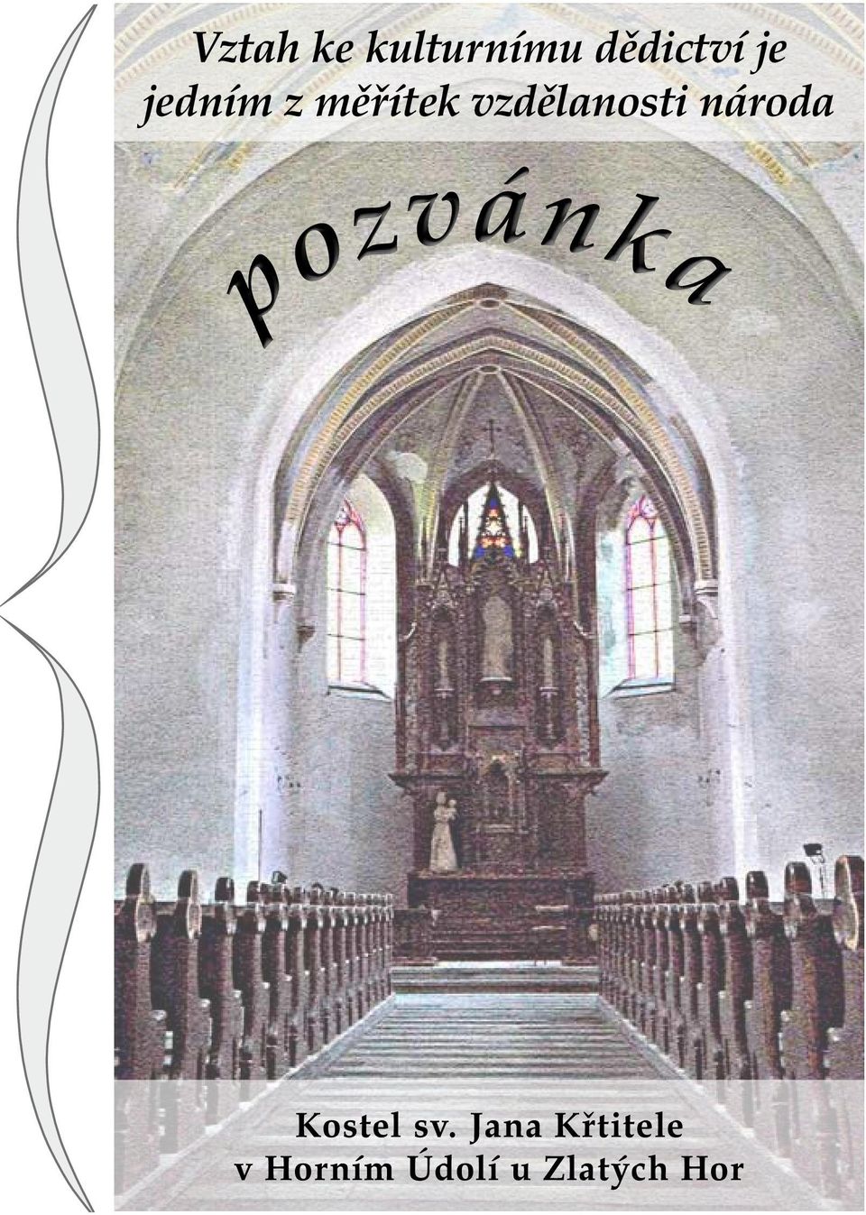 vzdělanosti národa Kostel sv.