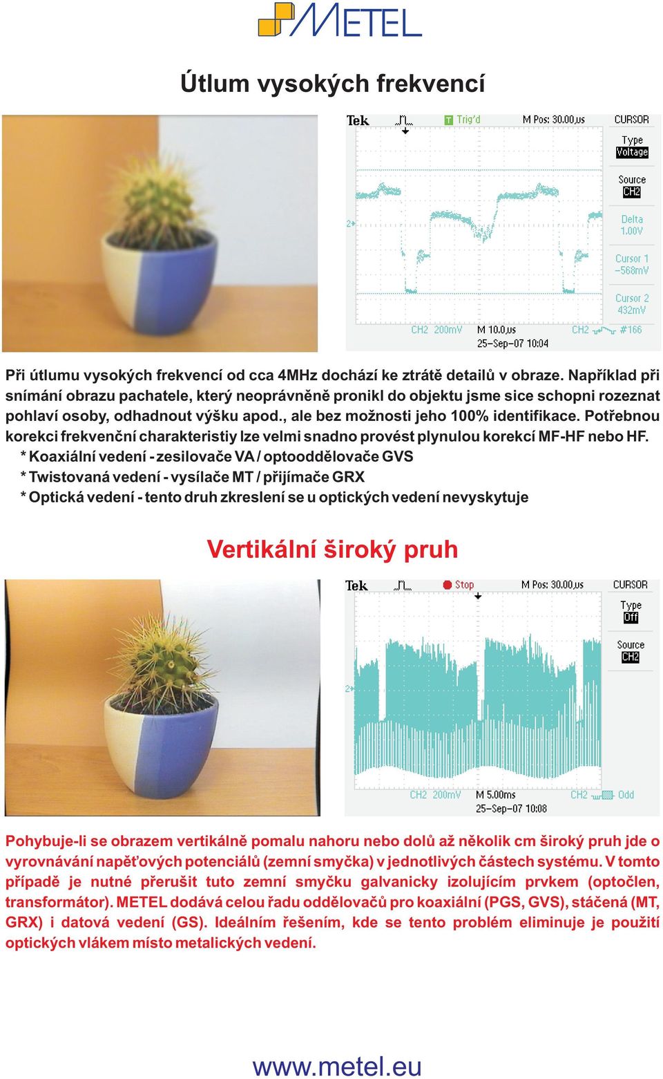 Potøebnou korekci frekvenèní charakteristiy lze velmi snadno provést plynulou korekcí MF-HF nebo HF.