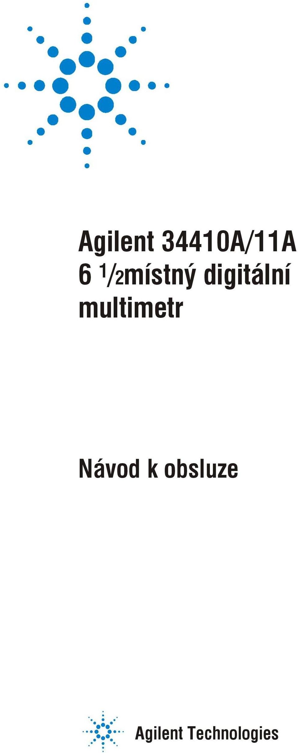 multimetr Návod k