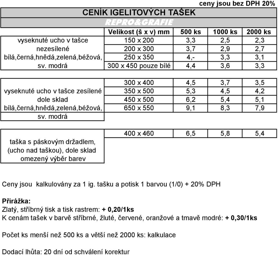 vyseknuté ucho v tašce zesílené dole sklad bílá,černá,hnědá,zelená,béžová, sv.