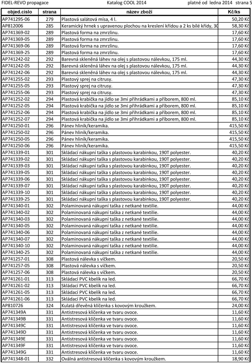 17,60 Kč AP741369-05 289 Plastová forma na zmrzlinu. 17,60 Kč AP741369-06 289 Plastová forma na zmrzlinu. 17,60 Kč AP741369-25 289 Plastová forma na zmrzlinu.