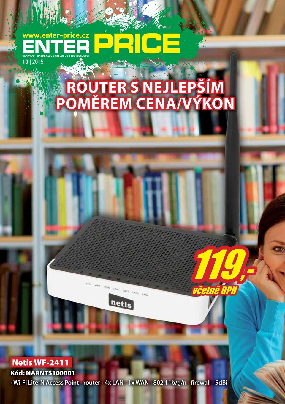 Kód: NARNTS100001 Wi-Fi Lite-N Access