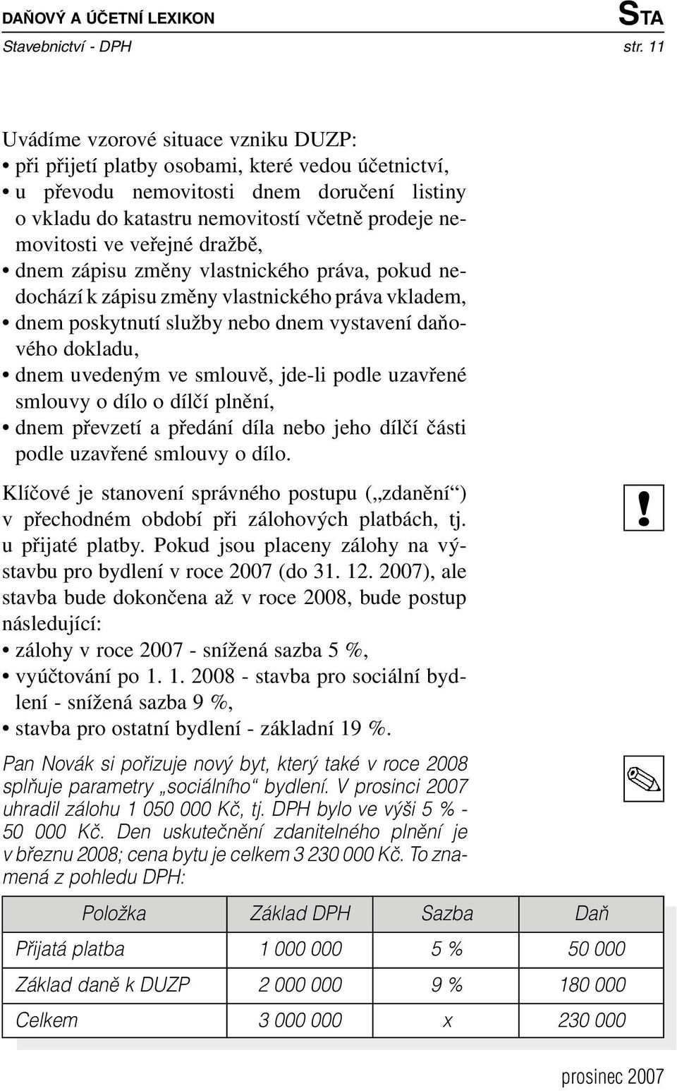 veřejné dražbě, dnem zápisu změny vlastnického práva, pokud nedochází k zápisu změny vlastnického práva vkladem, dnem poskytnutí služby nebo dnem vystavení daňového dokladu, dnem uvedeným ve smlouvě,