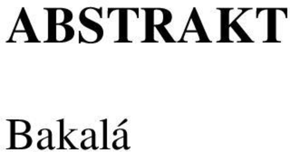 Praktická ást je zam ena na zhodnocení ú innosti konkrétního e-learningového kurzu pro výuku Logistiky s vyu itím kvantitativního výzkumu názoru student a výsledk zápo tové práce a zkou kových test.