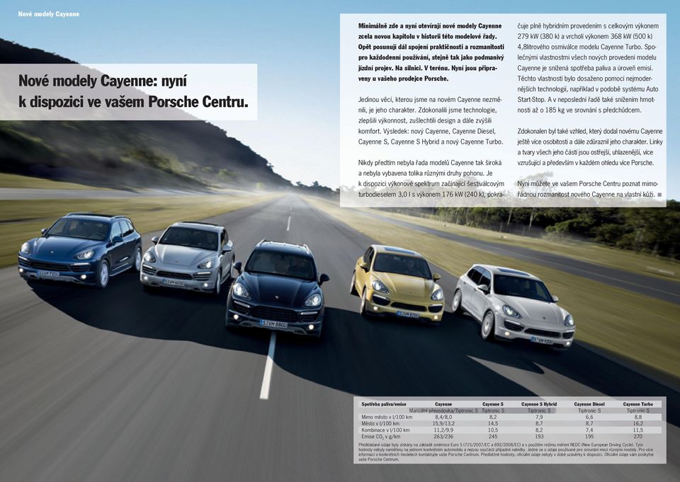 Jedinou věcí, kterou jsme na novém Cayenne nezměnili, je jeho charakter. Zdokonalili jsme technologie, zlepšili výkonnost, zušlechtili design a dále zvýšili komfort.